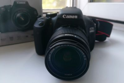 Лот: 11742251. Фото: 1. Canon 600D 18-55 IS II Kit. Цифровые зеркальные