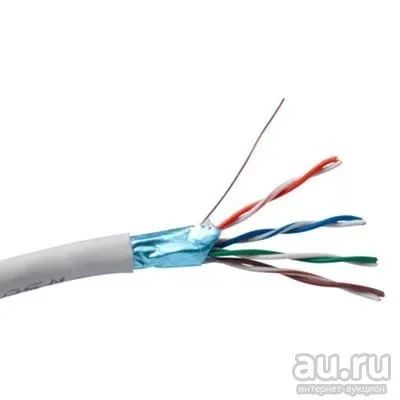 Лот: 9165979. Фото: 1. Кабель FTP 4PR 24AWG кат.5e indoor. Провода, кабели