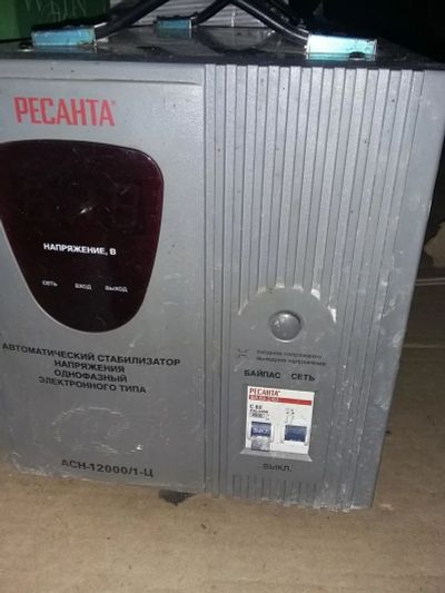 Лот: 10553662. Фото: 1. Мощная Ресанта АСН-12000 (12 кВт... Стабилизаторы напряжения, ЛАТР