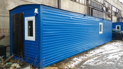 Лот: 15822417. Фото: 1. вагончик строительный. Бытовки, вагончики строительные