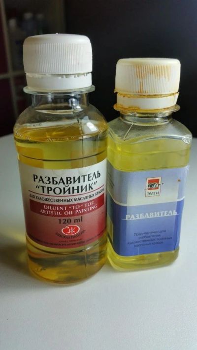 Лот: 9397647. Фото: 1. Разбавители Тройник и универсальный. Краски, карандаши, мелки