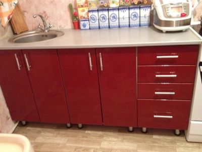 Лот: 3486907. Фото: 1. Кухня (только низ). Кухонные гарнитуры