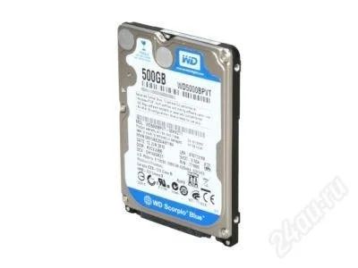 Лот: 2905982. Фото: 1. Жесткий диск 500Gb SATA WD 5000BPVT... Жёсткие диски (HDD)
