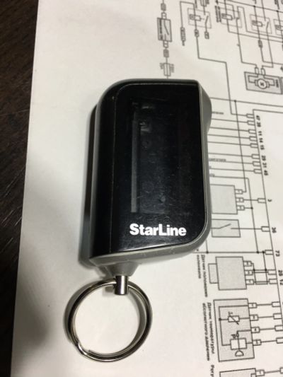 Лот: 19962189. Фото: 1. Корпус брелка Starline A93. Антенны автомобильные