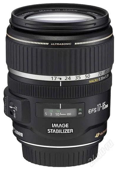 Лот: 1099935. Фото: 1. canon 17-85 is объектив. Объективы