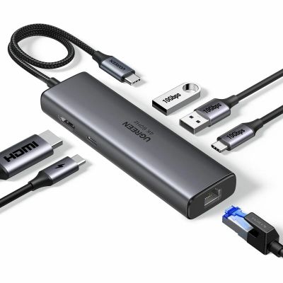 Лот: 24664871. Фото: 1. USB-хаб UGREEN CM512 (45000) USB-C... USB хабы