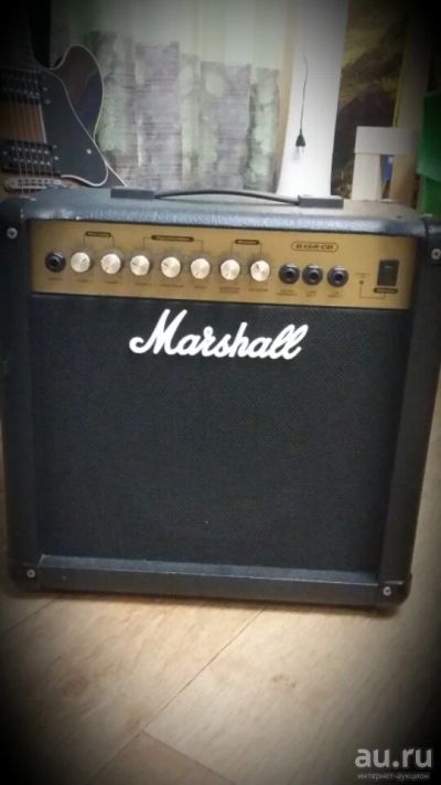 Лот: 8792477. Фото: 1. Гитарный комбоусилитель Marshall... Гитарные эффекты и комбоусилители