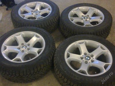 Лот: 1421541. Фото: 1. Hakka 255/55 R18 на дисках BMW... Шины на дисках
