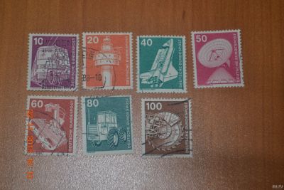 Лот: 12590610. Фото: 1. Марки Германии, стандарт. Индустрия... Марки