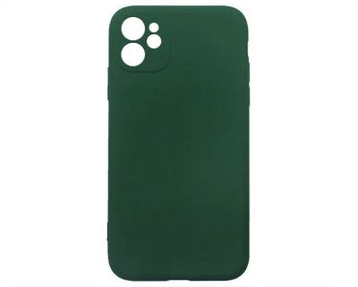 Лот: 20886699. Фото: 1. Чехол iPhone 11 Colorful (темно-зеленый... Чехлы, бамперы