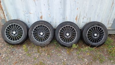 Лот: 25085001. Фото: 1. Колеса scad R15 5x100 на резине... Шины на дисках