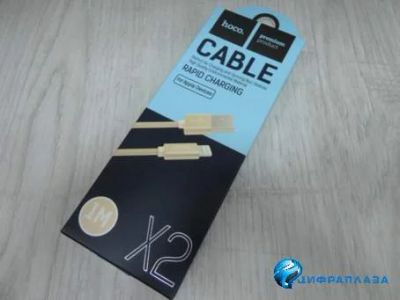 Лот: 13417068. Фото: 1. Кабель iPhone Lightning Hoco X2... Дата-кабели, переходники