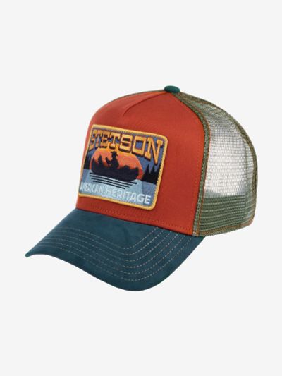 Лот: 22437278. Фото: 1. Бейсболка с сеточкой STETSON 7756114... Другое (спортивная одежда)