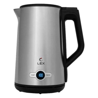 Лот: 24468009. Фото: 1. Электрический чайник LEX LX30022-1. Чайники, кофемашины, кулеры