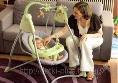 Лот: 2898365. Фото: 1. Качеля Graco Lovin"Hug. Ходунки, прыгунки, качели