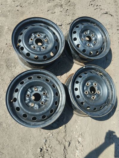 Лот: 25511594. Фото: 1. Диски R14 штамповка 5×100 комплект. Диски
