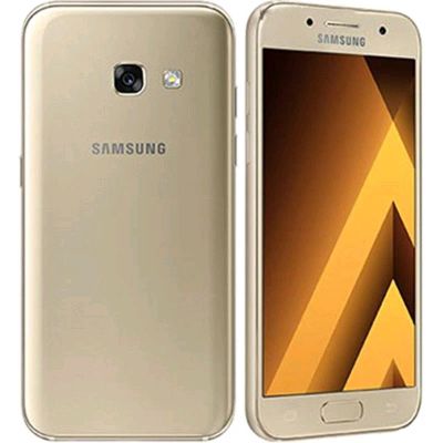 Лот: 11325337. Фото: 1. Samsung Galaxy a7 2017 gold. Смартфоны