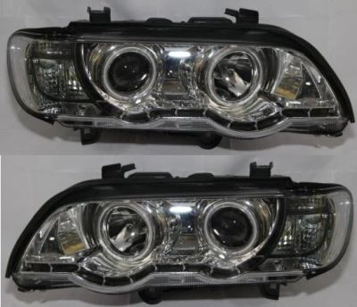 Лот: 3705200. Фото: 1. Фара (комплект) bmw x5 (01-03... Оптика и освещение