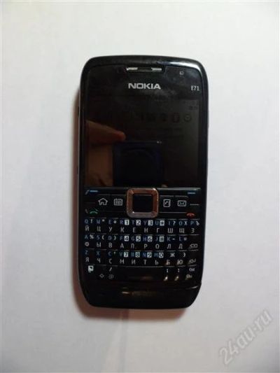 Лот: 1665563. Фото: 1. Nokia e71 Black (возможен обмен... Смартфоны