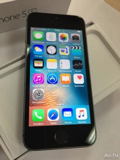 Лот: 9182827. Фото: 1. Б/у iPhone 5s Space Gray 16GB. Смартфоны