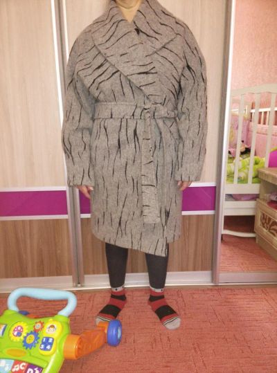 Лот: 4584411. Фото: 1. Пальто из вареной шерсти. Верхняя одежда