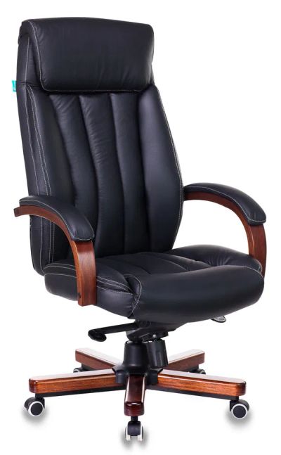 Лот: 20985587. Фото: 1. Кресло руководителя Бюрократ T-9922WALNUT... Стулья и кресла офисные