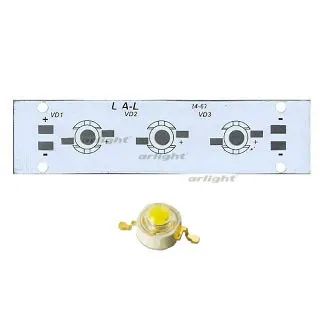 Лот: 23269311. Фото: 1. Плата 100x25-3Е-MONO Emitter... Светодиодная подсветка