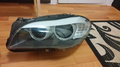 Лот: 6810678. Фото: 1. Фара передняя левая на BMW 5 серии... Оптика и освещение