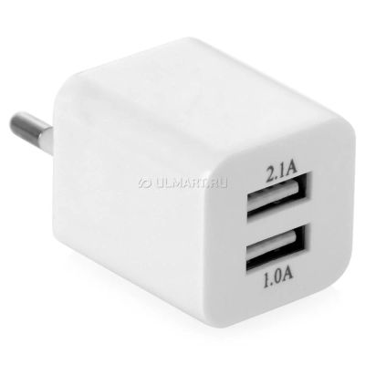 Лот: 9523192. Фото: 1. ЗУ 2 usb Orig. Зарядные устройства, блоки питания, адаптеры сетевые для смартфонов