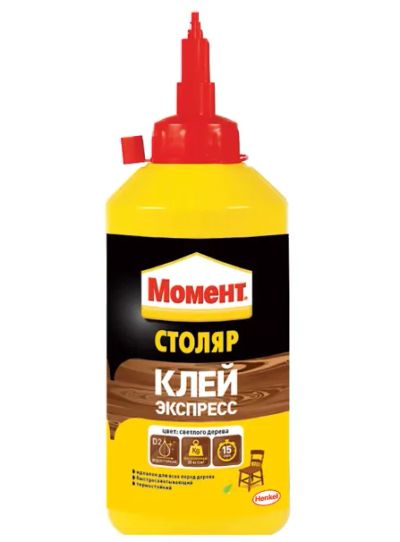 Лот: 12900088. Фото: 1. Клей Henkel Момент Столяр 750гр. Клеи, герметики, пена монтажная, клейкие ленты