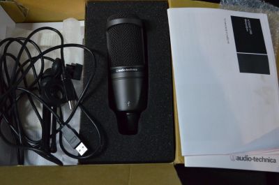 Лот: 12965392. Фото: 1. Audio-Technica AT2020USB студийный... Студийные микрофоны, радиомикрофоны и радиосистемы