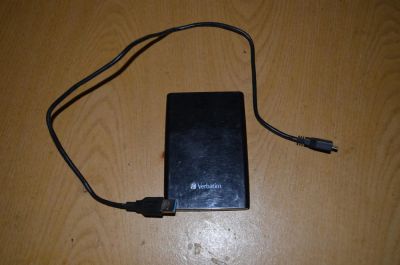 Лот: 7050162. Фото: 1. Внешний жестки USB 3.0 Verbatim... Внешние жесткие диски