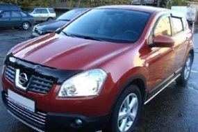 Лот: 12739806. Фото: 1. Дефлектор капота для Nissan Qashqai... Детали тюнинга