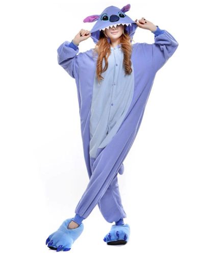 Лот: 8539238. Фото: 1. Кигуруми Стич, пижама, kigurumi... Взрослые карнавальные костюмы