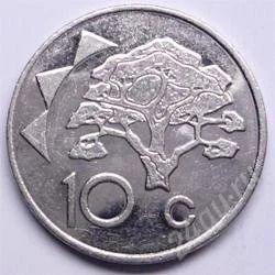 Лот: 101942. Фото: 1. Намибия. 10 центов 1998г. Идеал... Африка