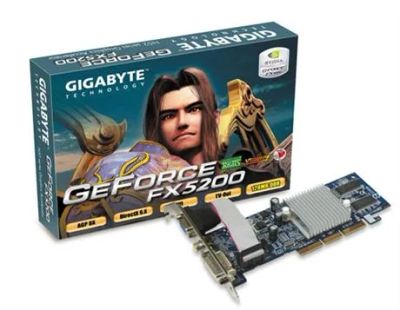 Лот: 2704934. Фото: 1. agp nvidia geforce 5200fx 128mb... Видеокарты