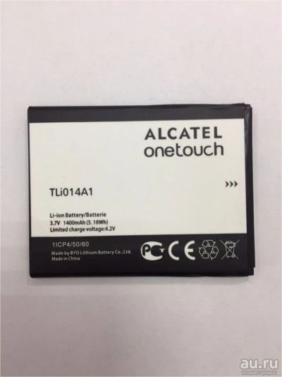 Лот: 10357793. Фото: 1. Аккумулятор Alcatel (TLi014A1... Аккумуляторы