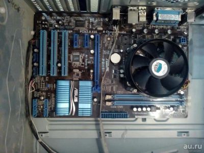Лот: 8632006. Фото: 1. Материнская плата ASUS P8H61 new... Материнские платы