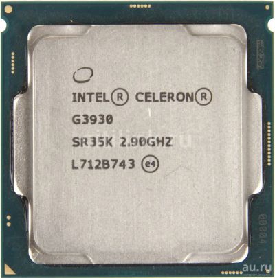 Лот: 12998663. Фото: 1. Процессор Intel Celeron G3930... Процессоры