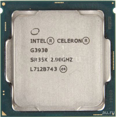 Лот: 13151466. Фото: 1. Процессор Intel Celeron G3930... Процессоры
