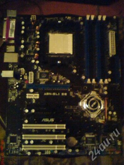Лот: 657717. Фото: 1. Asus a8n sli se socket 939. Материнские платы