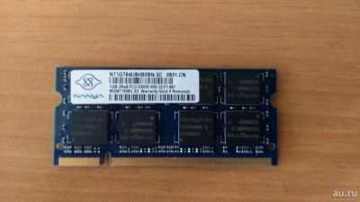 Лот: 9278193. Фото: 1. Память для ноутбука DDR2 1GB 2Rx8... Оперативная память