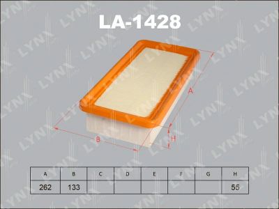 Лот: 13357056. Фото: 1. Lynx LA-1428 Воздушный фильтр. Расходные материалы