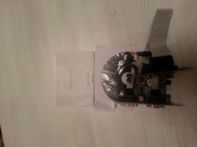 Лот: 7225396. Фото: 1. Контроллер COM LPT ST Lab PCI-E... Платы расширения, контроллеры, доп. порты