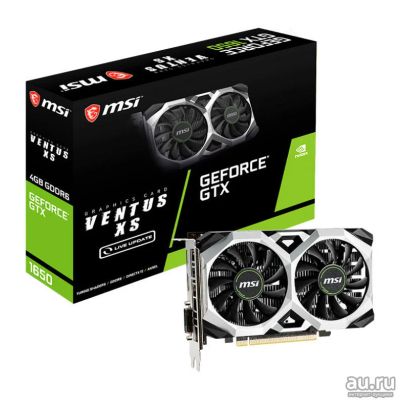 Лот: 17092761. Фото: 1. 4Gb Msi GTX 1650 D6 Ventus XS... Видеокарты
