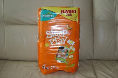 Лот: 109164. Фото: 1. Упаковка памперсов Sleep&Play... Другое (дети растут)