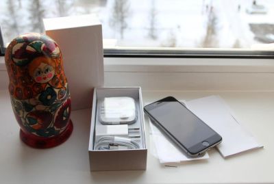 Лот: 8608895. Фото: 1. APPLE iphone 6 64gb space gray... Смартфоны