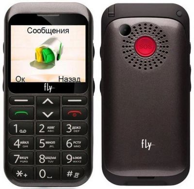 Лот: 4550612. Фото: 1. Сотовый Fly Ezzy 4 Grey 2sim/2... Кнопочные мобильные телефоны
