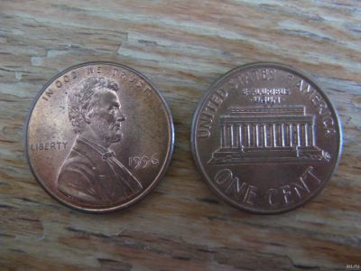 Лот: 15078283. Фото: 1. США 1 цент 1996 года. И много... Америка