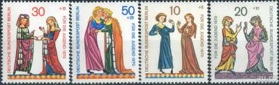 Лот: 13667777. Фото: 1. 1970. Берлин. Благосостояние молодежи... Марки